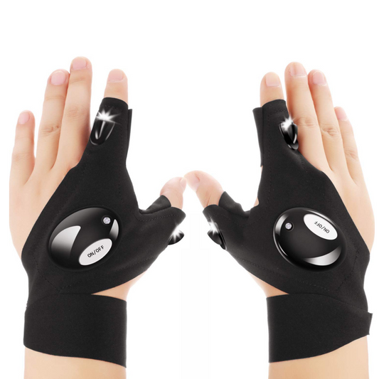 Guantes con luces leds